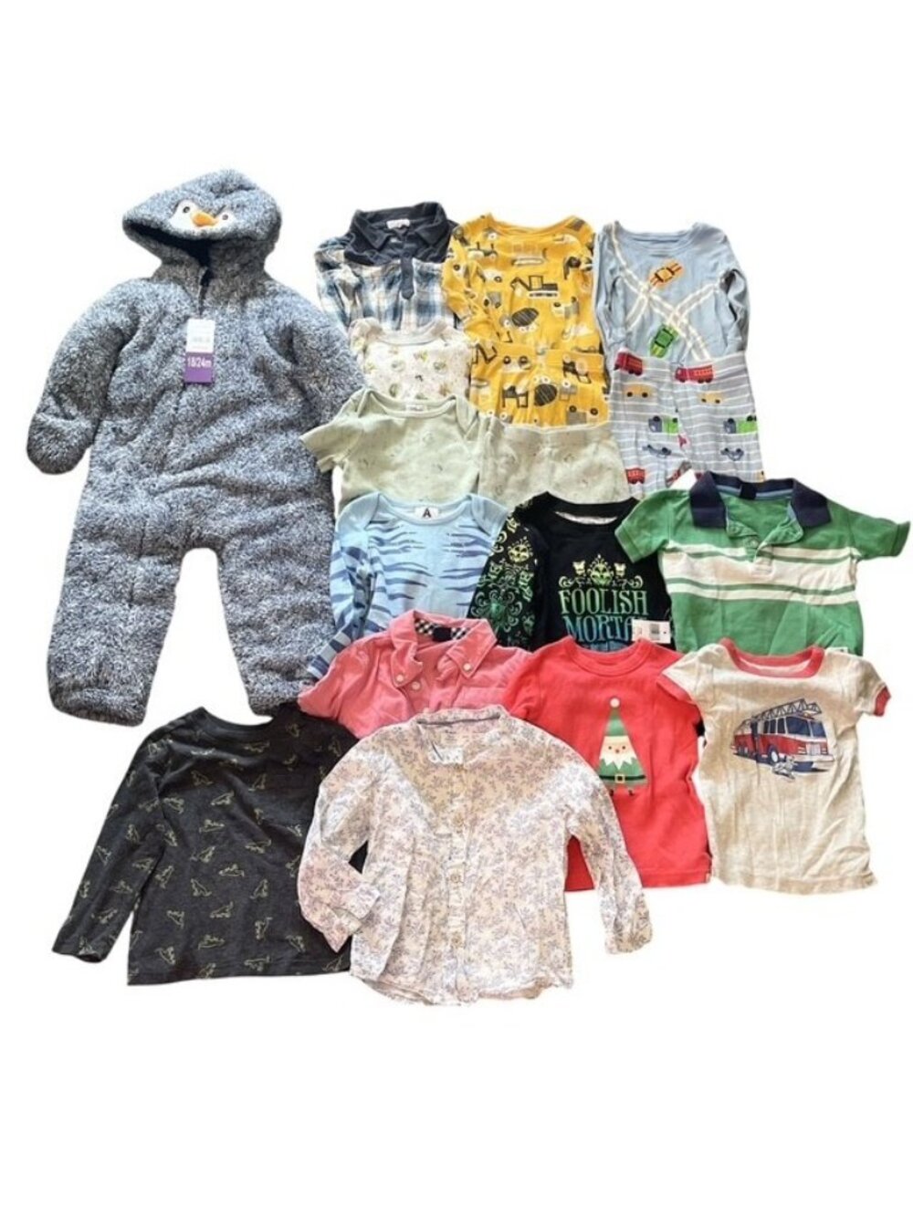 Baby Boy Clothes Lot 9M Nike Adidas Nordstrom Carter’s 14 Pc Bundle 9 Months